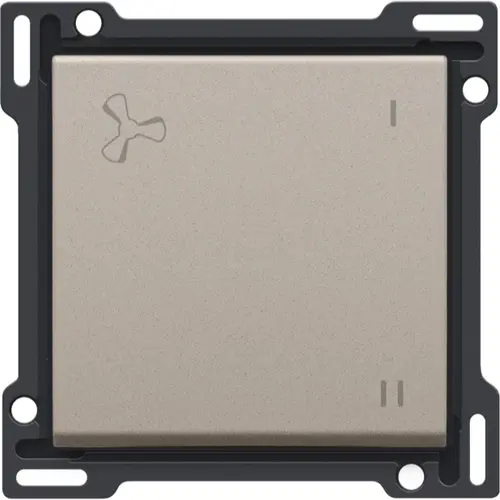 Niko 140-61106 Intense afwerkingsset voor mechanische ventilatiebediening claystone textured