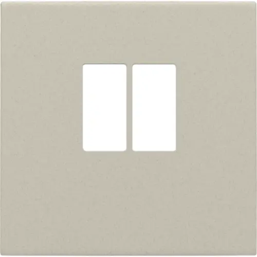 Niko 138-69801 Intense afwerkingsset voor enkelvoudige luidsprekeraansluiting sand textured