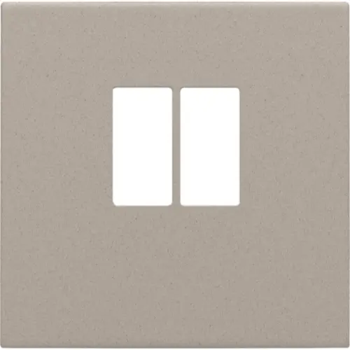 Niko 140-69801 Intense afwerkingsset voor enkelvoudige luidsprekeraansluiting claystone textured