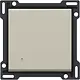 Niko 138-60005 Intense afwerkingsset met lens voor enkelvoudige schakelaar of drukknop sand textured