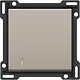 Niko 140-60005 Intense afwerkingsset met lens voor enkelvoudige schakelaar of drukknop claystone textured