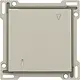 Niko 138-61901 Intense afwerkingsset voor hotelkaartschakelaar sand textured