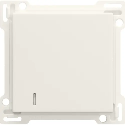 Niko 139-61901 Intense afwerkingsset voor hotelkaartschakelaar cotton white textured