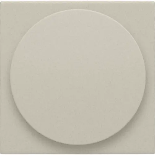 Niko 138-31003 Intense afwerkingsset met draaiknop voor dimmer of extensie sand textured