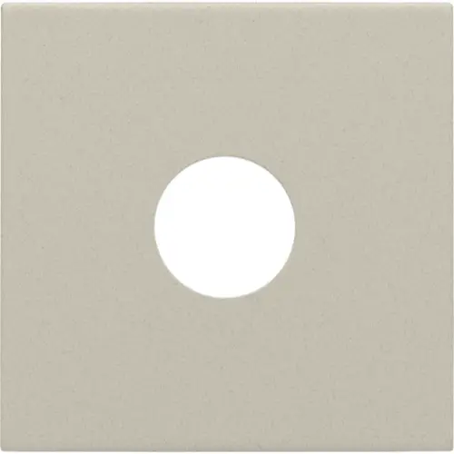 Niko 138-69102 Intense afwerkingsset voor enkele tv-coaxaansluiting sand textured