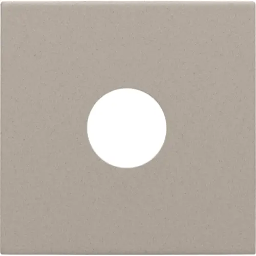 Niko 140-69102 Intense afwerkingsset voor enkele tv-coaxaansluiting claystone textured