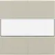 Niko 138-40250 Intense afwerkingsset voor 4-voudige potentiaalvrije drukknop 24 V met tekstveld sand textured