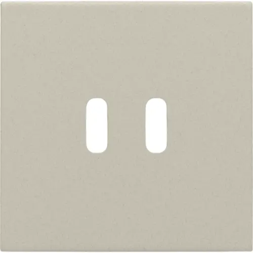 Niko 138-68003 Intense afwerkingsset voor dubbele USB-C-lader sand textured