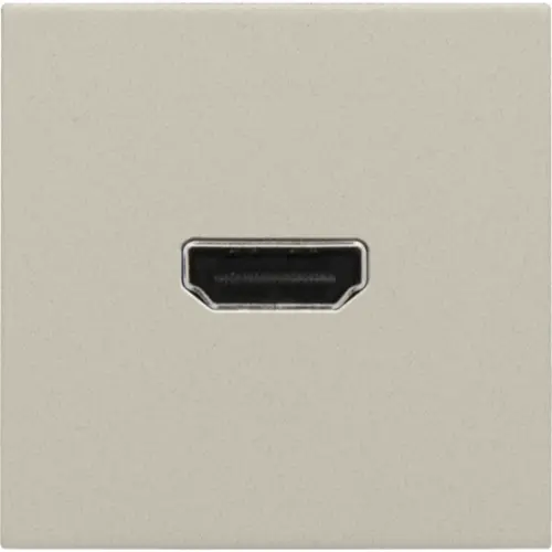 Niko 138-69417 Intense afwerkingsset voor HDMI-aansluiting sand textured