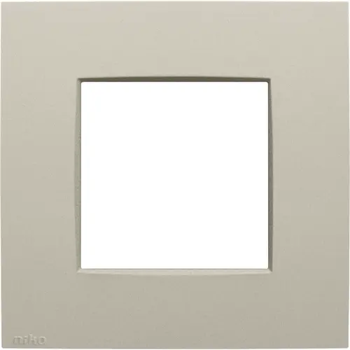 Niko 138-76100 Intense afdekplaat 1-voudig sand textured