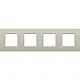 Niko 138-76400 Intense afdekplaat 4-voudig sand textured