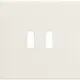Niko 139-68003 Intense afwerkingsset voor dubbele USB-C-lader cotton white textured