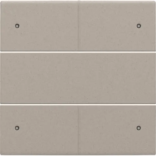 Niko 140-40150 Intense afwerkingsset voor 4-voudige potentiaalvrije drukknop 24 V met leds claystone textured