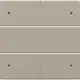 Niko 140-40150 Intense afwerkingsset voor 4-voudige potentiaalvrije drukknop 24 V met leds claystone textured