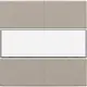 Niko 140-40250 Intense afwerkingsset voor 4-voudige potentiaalvrije drukknop 24 V met tekstveld claystone textured