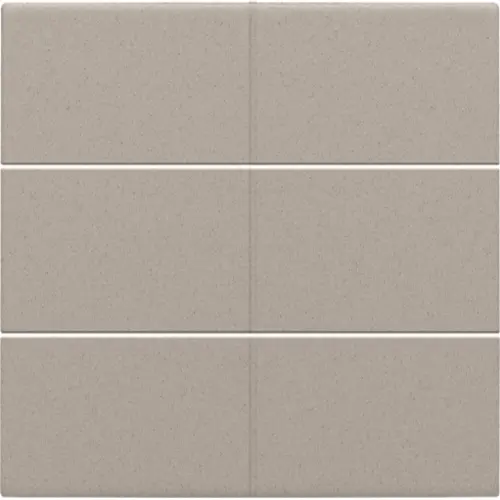 Niko 140-60050 Intense afwerkingsset voor 6-voudige potentiaalvrije drukknop 24 V claystone textured