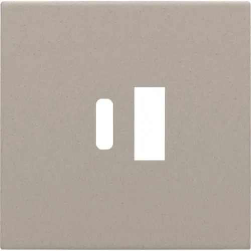 Niko 140-68002 Intense afwerkingsset voor dubbele USB-A- en USB-C-lader claystone textured