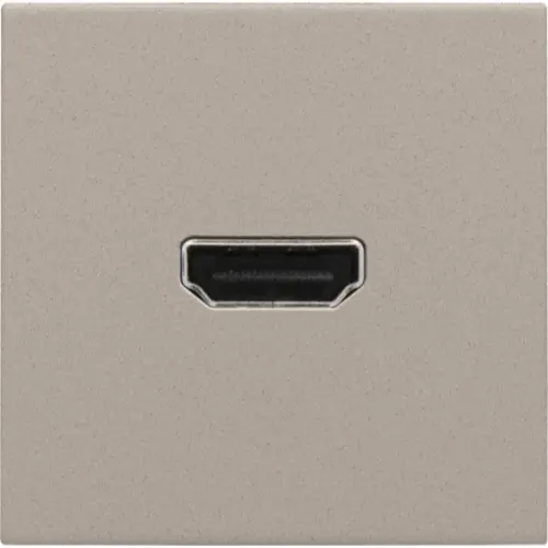 Niko 140-69417 Intense afwerkingsset voor HDMI-aansluiting claystone textured