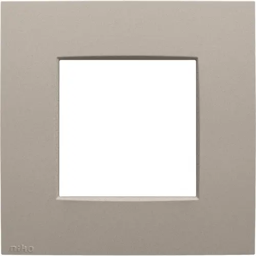 Niko 140-76100 Intense afdekplaat 1-voudig claystone textured