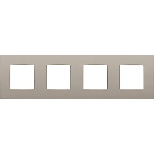 Niko 140-76400 Intense afdekplaat 4-voudig claystone textured