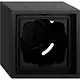 Gira 106184 opbouwbak 1-voudig F300 zwart mat