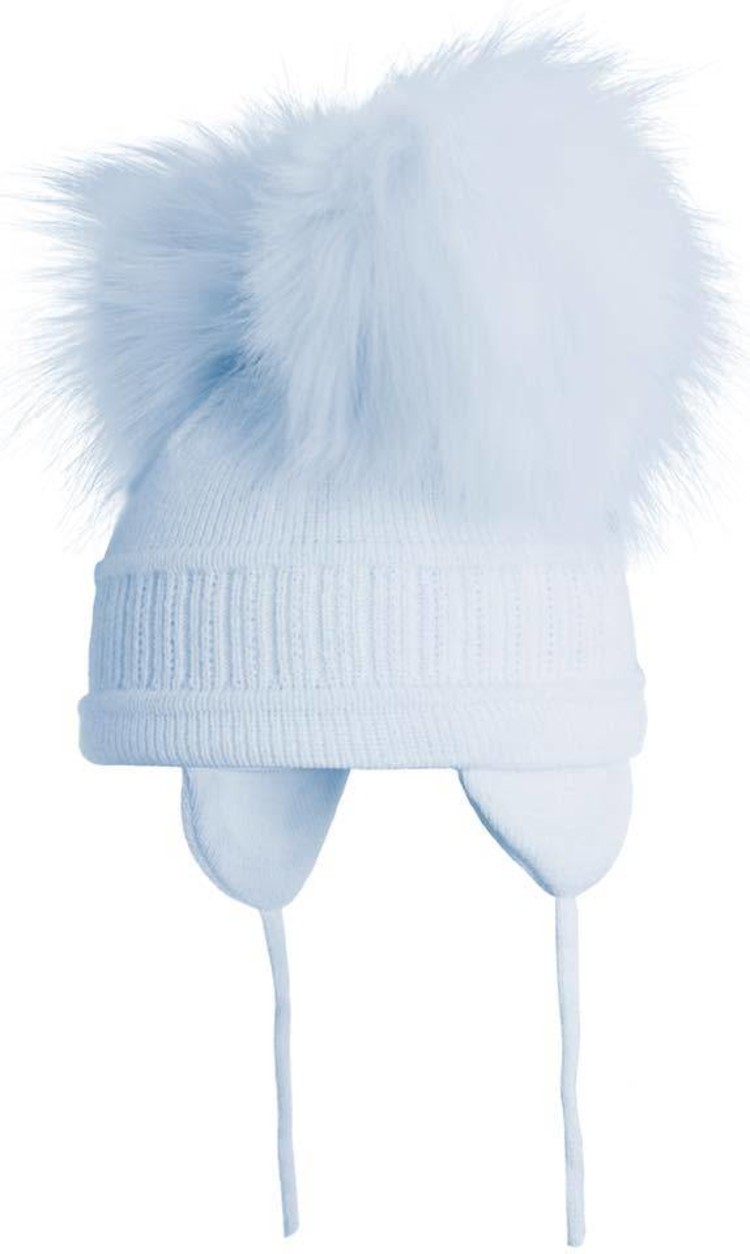 Satila Satila Tindra Double Pom Pom Hat - Blue