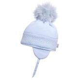 Satila Daisy Single Pom Pom Hat - Blue