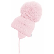 Satila Satila Tuva Large Pom Pom Hat - Pink