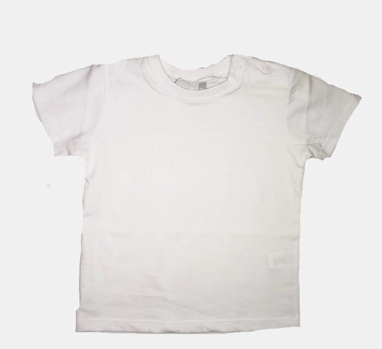 Piruleta Piruleta White T-shirt with shoulder fastening