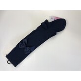 JC Socks JC 47300 Navy Double Bow Tight