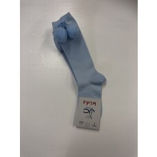 JC Socks JC Socks 52802 Blue Pom Pom Socks