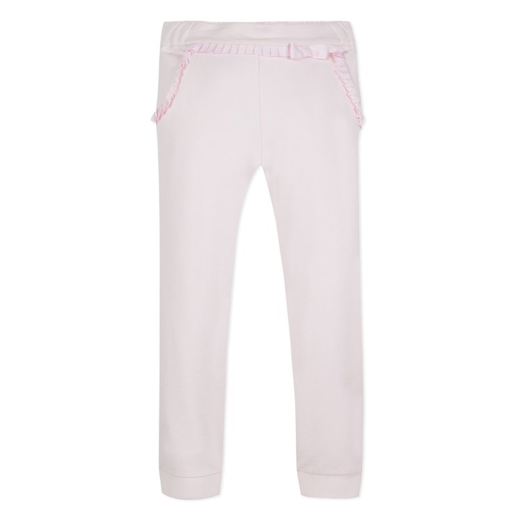 Lili Gaufrette Pink Frill Sweatpant - AGE 8