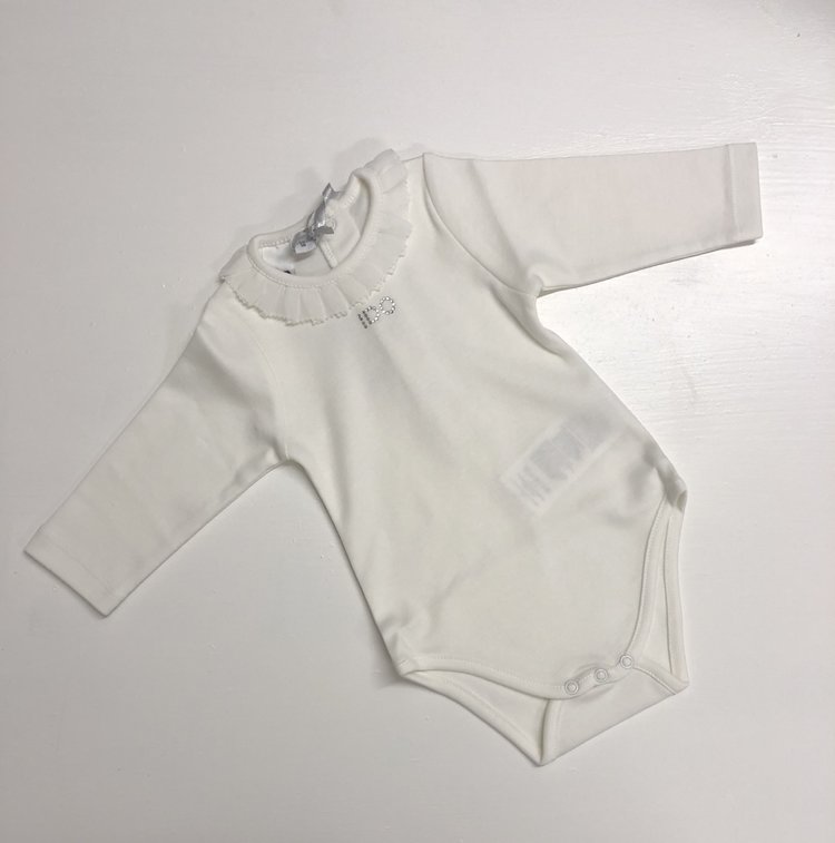 iDO Ido Winter White Crystal Ido Ruffle Collar Body