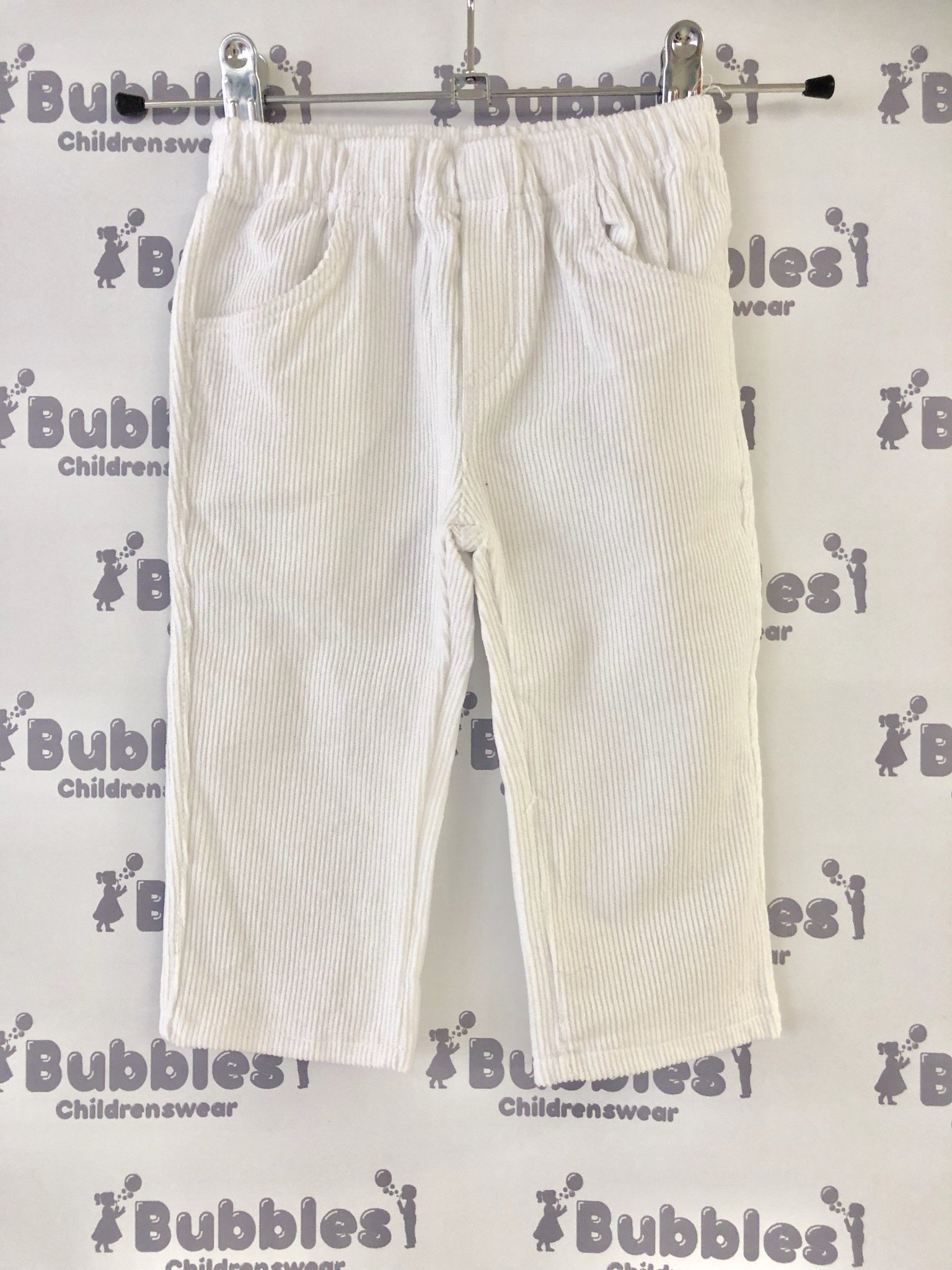 white cord trousers