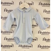Piruleta Piruleta Pale Blue Polo Shirt Body