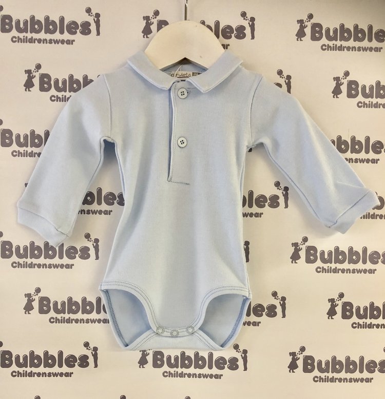 Piruleta Piruleta Pale Blue Polo Shirt Body