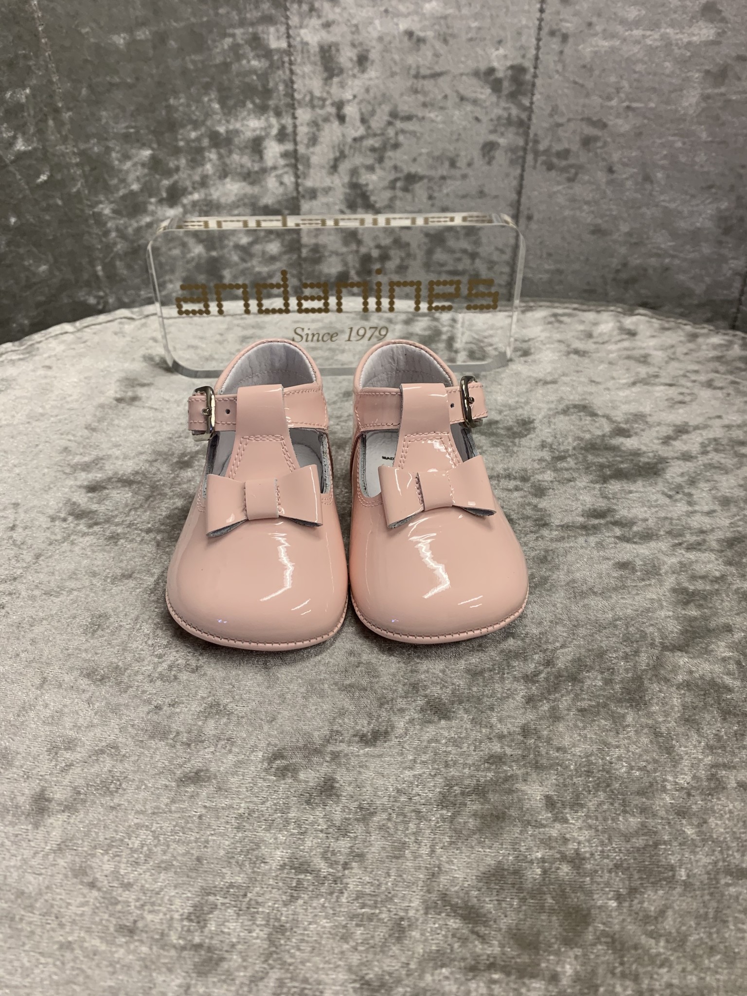 pink pram shoes
