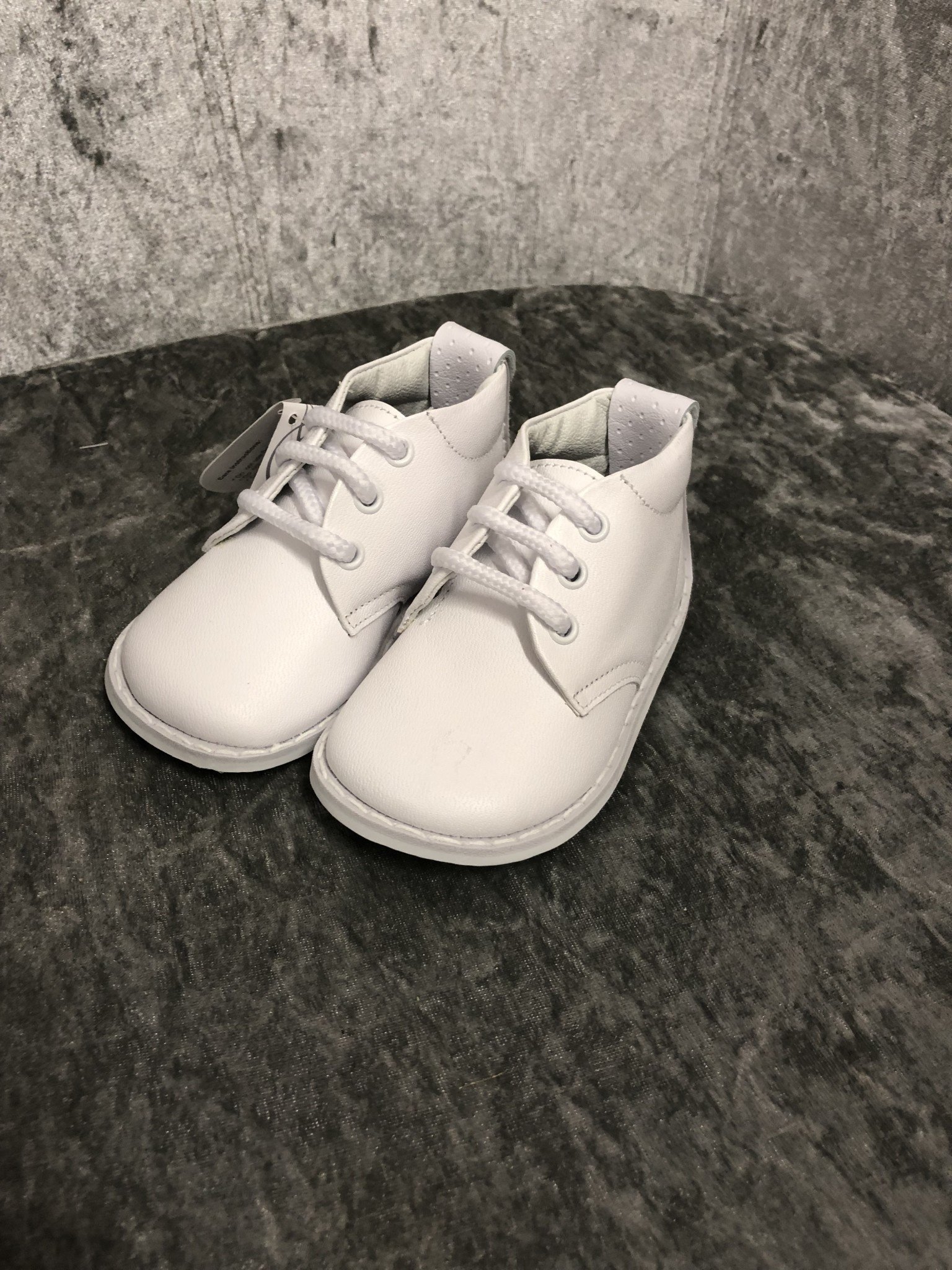 Pex Pex Josep White Lace Up Boys Shoes 