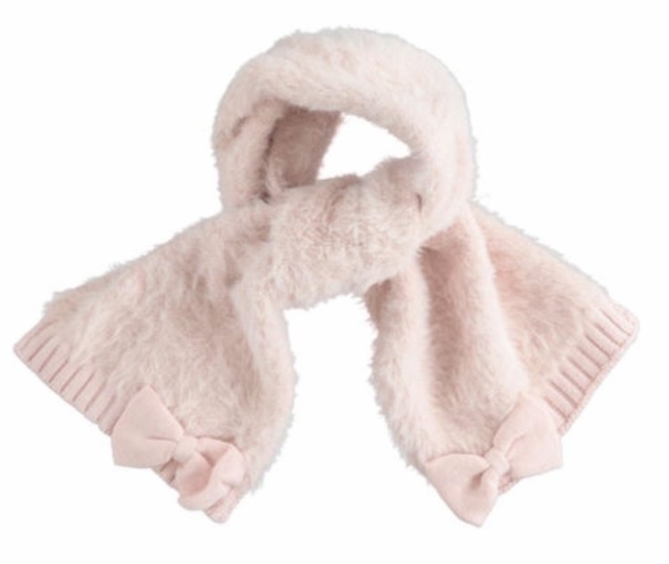 iDO iDO Pink Fluffy Hat & Scarf