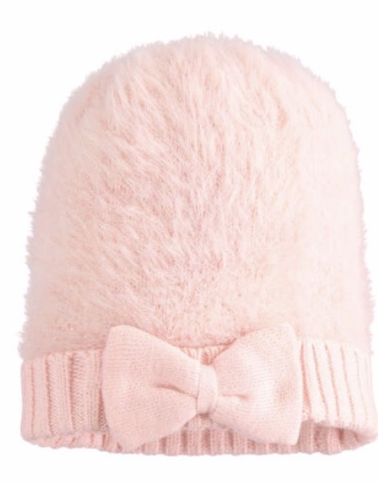 iDO iDO Pink Fluffy Hat & Scarf