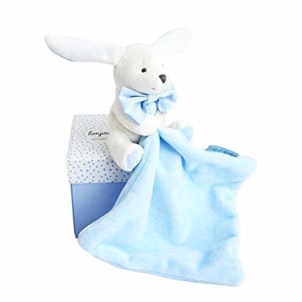 blue rabbit comforter