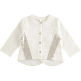 Ido Cardigan With gold Glitter Trim - AGE 5