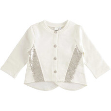 Ido Cardigan With gold Glitter Trim - AGE 5