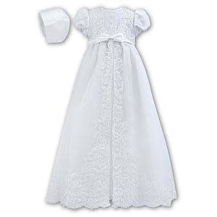 Sarah Louise Sarah Louise White Christening Gown And Cap 1165
