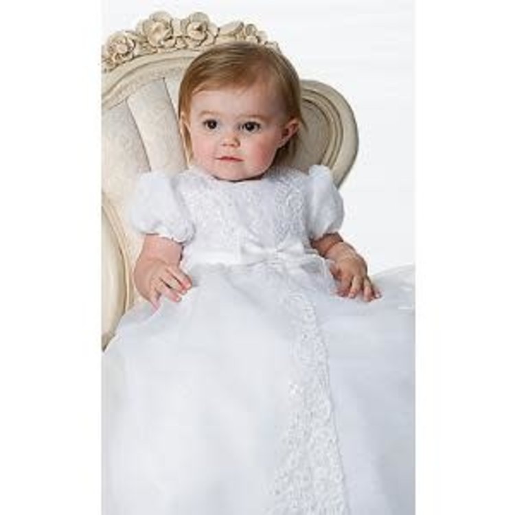 Sarah Louise Sarah Louise White Christening Gown And Cap 1165