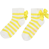 ADee Bea Lemon Stripe Ankle Sock - AGE 8-10