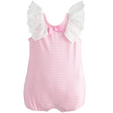 iDO Ido J646 Candy Stripe Romper - NEWBORN