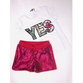 iDO Ido J866 YES T-shirt & Short Set