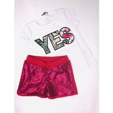 iDO Ido J866 YES T-shirt & Short Set