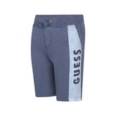 Guess Guess Boys Blue Shorts With Side Logo - 12 MONTHS